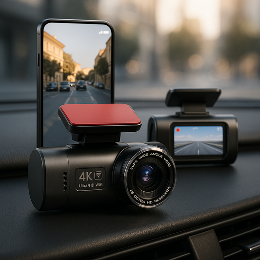 ClearDrive B53P – Dashcam 4K Ultra HD avec WiFi & GPS