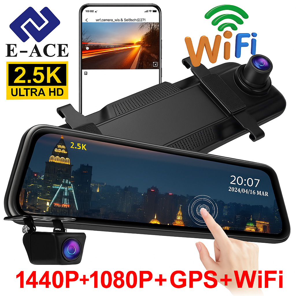 ClearDrive 4K – Le rétroviseur intelligent 2-en-1 nouvelle génération