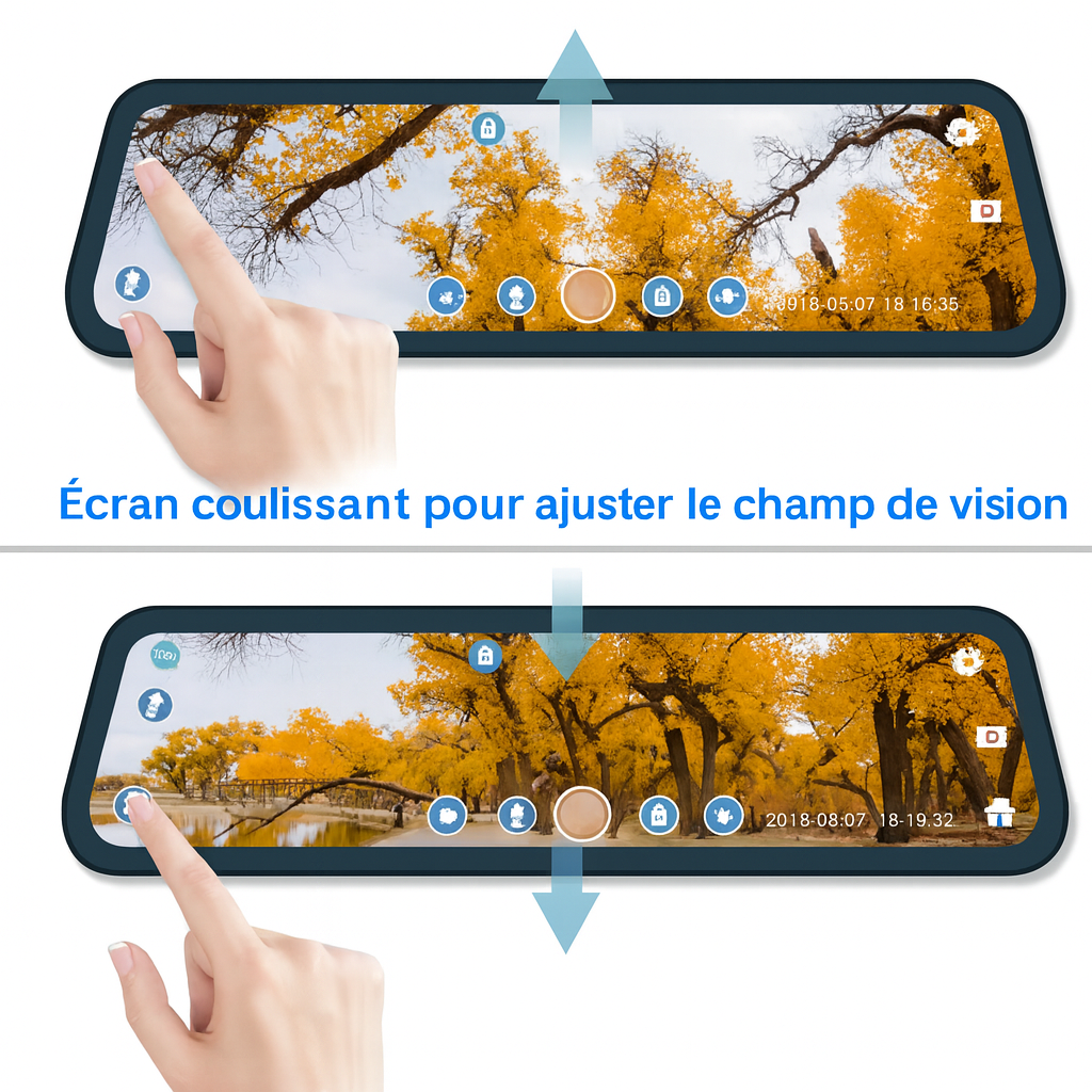 ClearDrive 4K – Le rétroviseur intelligent 2-en-1 nouvelle génération
