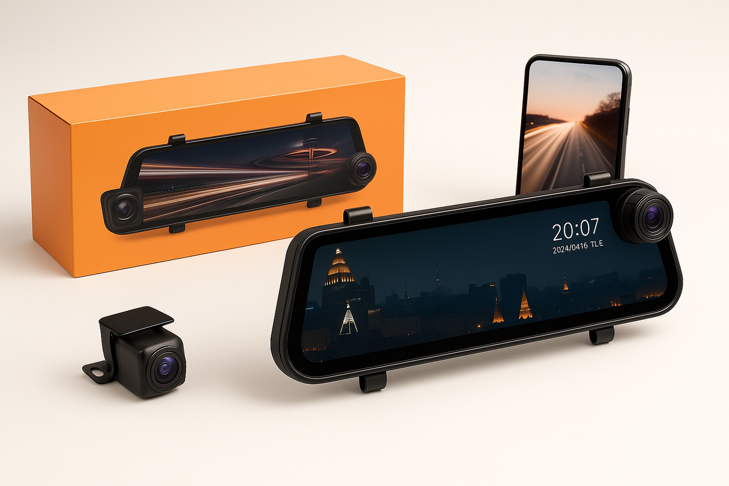 ClearDrive 4K – Le rétroviseur intelligent 2-en-1 nouvelle génération