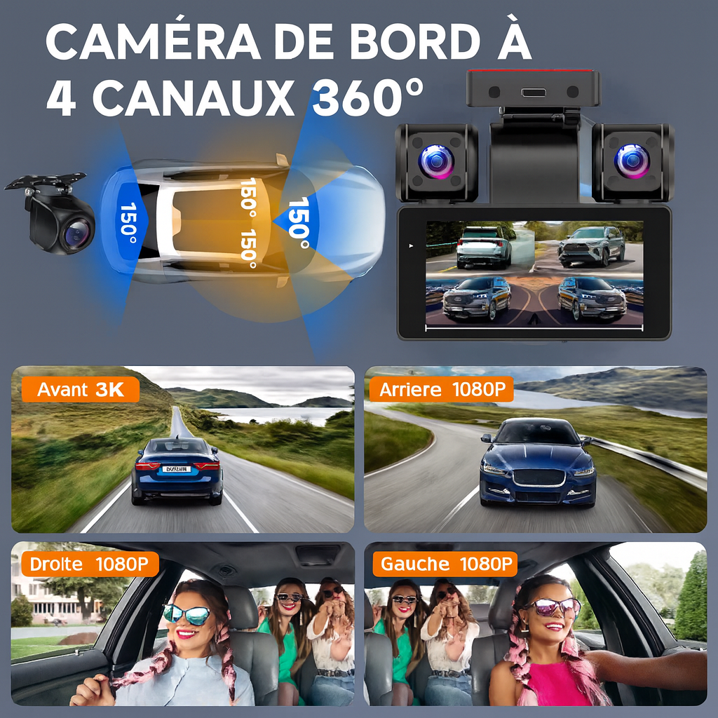 ClearDrive 360 Pro – L’enregistreur automobile nouvelle génération