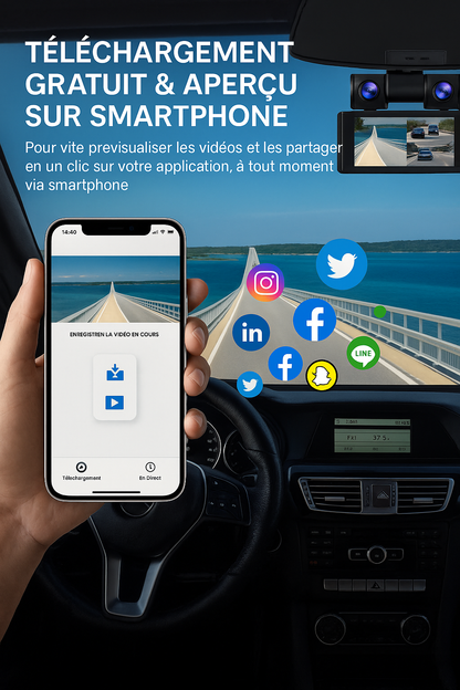 ClearDrive 360 Pro – L’enregistreur automobile nouvelle génération